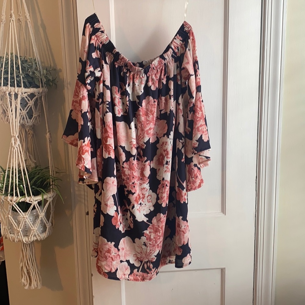 Altar’d State Floral Off the Shoulder Dress